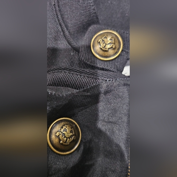 Diane Von Furstenberg Arturo Military Wool Coat Blazer JACKET Size 2 - Picture 6 of 6